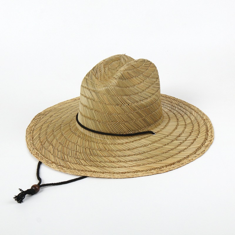 Cowboy Hat Straw - قبعة كاوبوي واسعة الحواف من القش