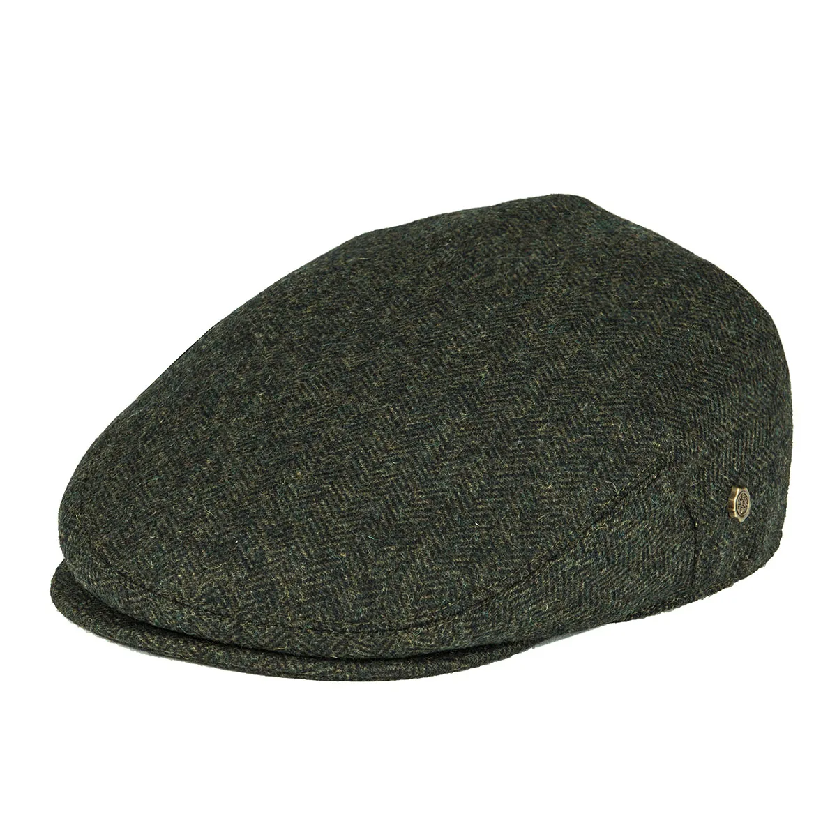 Newsboy Cap Ivy - قبعة أيرلندية من الصوف التويد بنمط