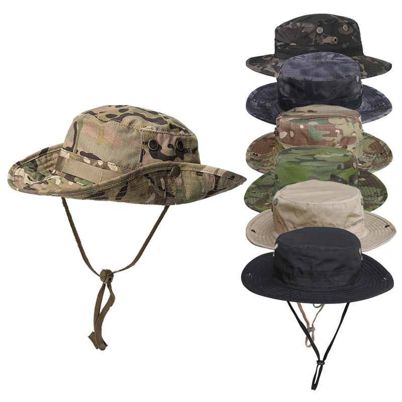 Boonie Hat Tactical - قبعة بوني قابلة للتنفس للحماية من