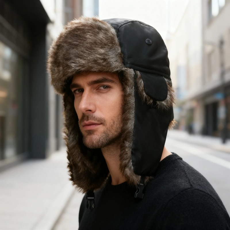 قبعة شتوية للجنسين، مقاومة للم - مراجعة Winter Trapper Hat وسعره