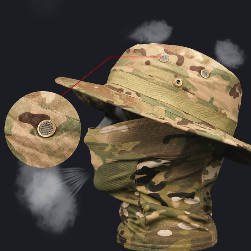 التمويه Boonie قبعة بالاكلافا  - مراجعة Boonie Hat Tactical وسعره