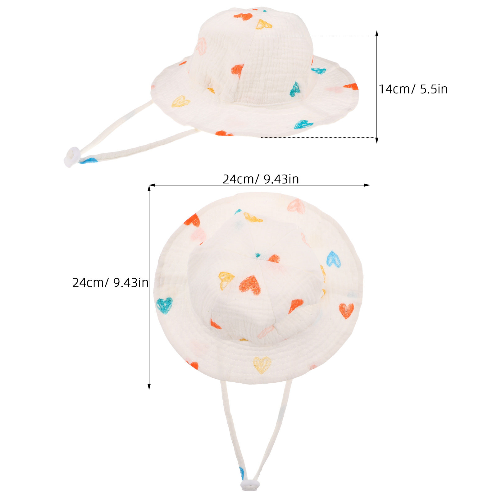 قبعة شمسية للأطفال مصنوعة من ا - مراجعة Bucket Hat Cotton وسعره
