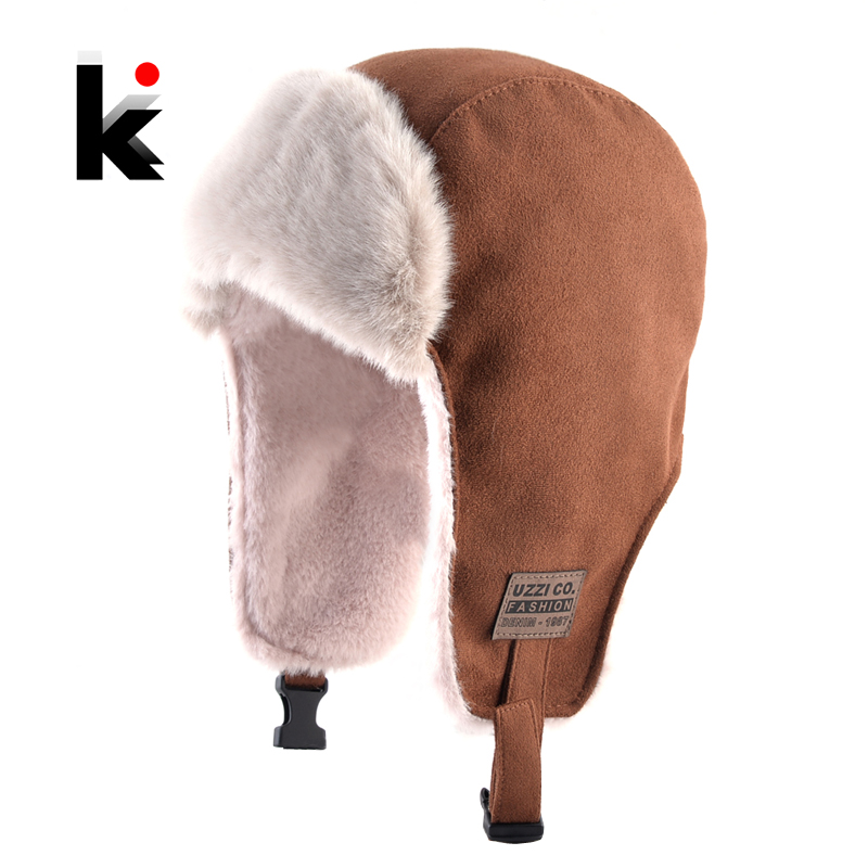 قبعة من الجلد الصناعي بغطاء لل - مراجعة Winter Trapper Hat وسعره
