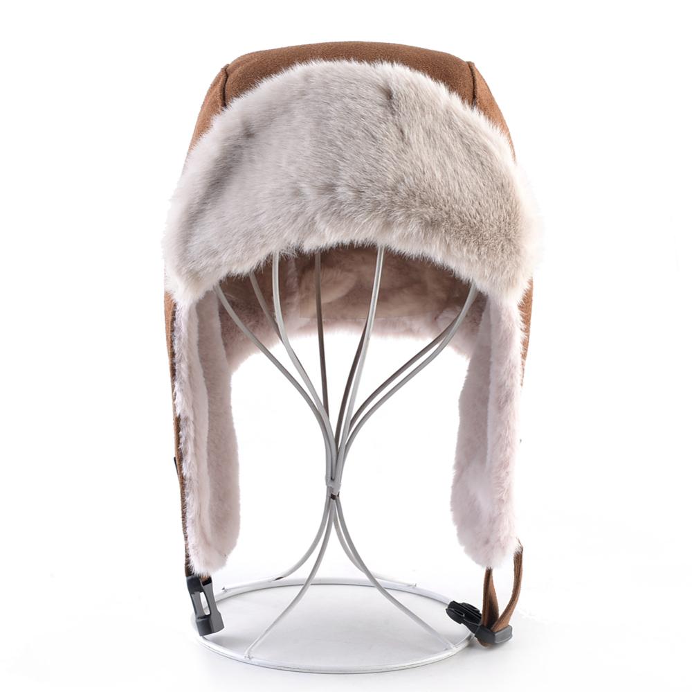 قبعة من الجلد الصناعي بغطاء لل - مراجعة Winter Trapper Hat وسعره
