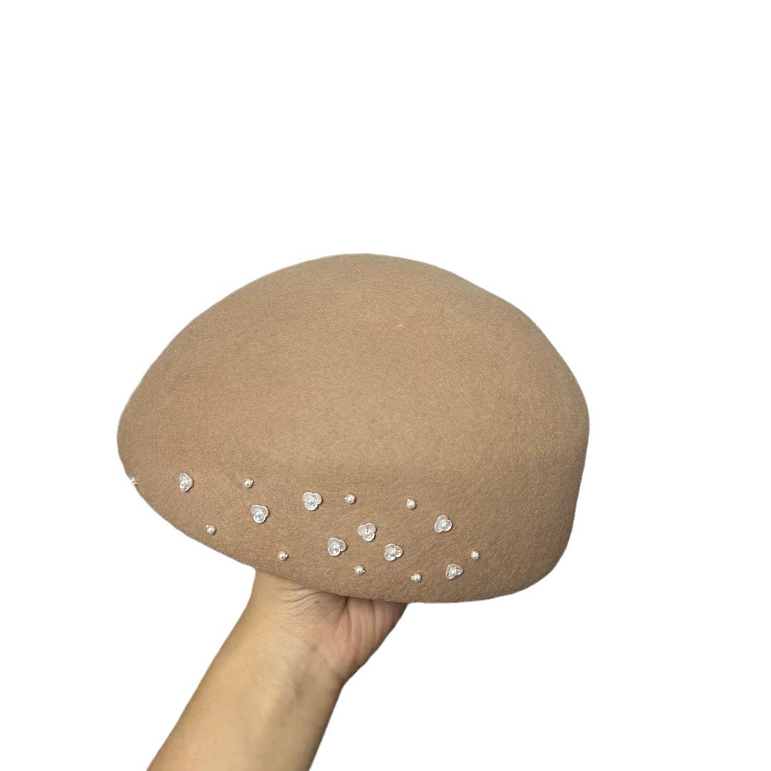 قبعة نسائية بريطانية من الصوف  - مراجعة Beret French Wool وسعره