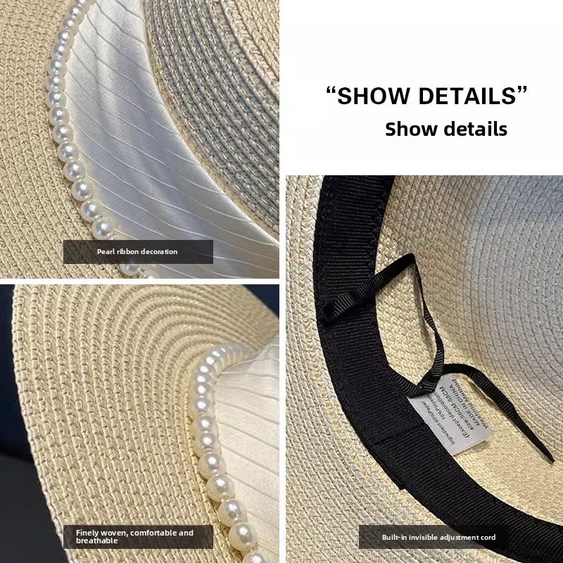 2025 نمط جديد قبعة الرجعية شقة - مراجعة Sun Hat Wide Brim وسعره
