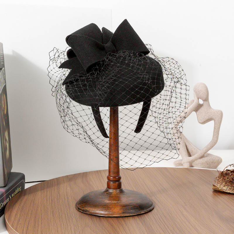 الفرنسية الأسود القبعات الفاسن - مراجعة Beret French Wool وسعره