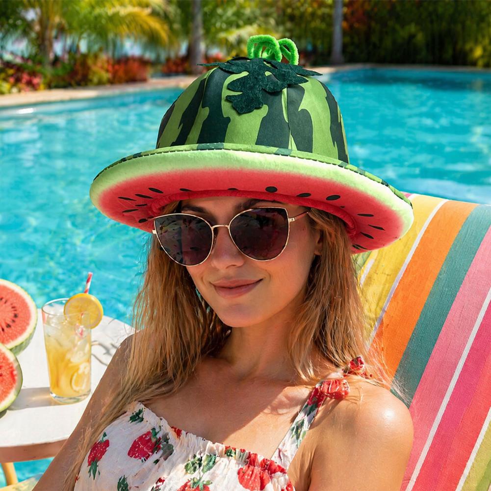 قبعة حفلات بتصميم البطيخ، قبعة - مراجعة Visor Sun Hat وسعره