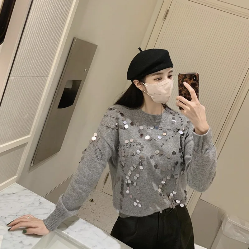 قبعة من الصوف الأبيض للنساء -  - مراجعة Beret French Wool وسعره