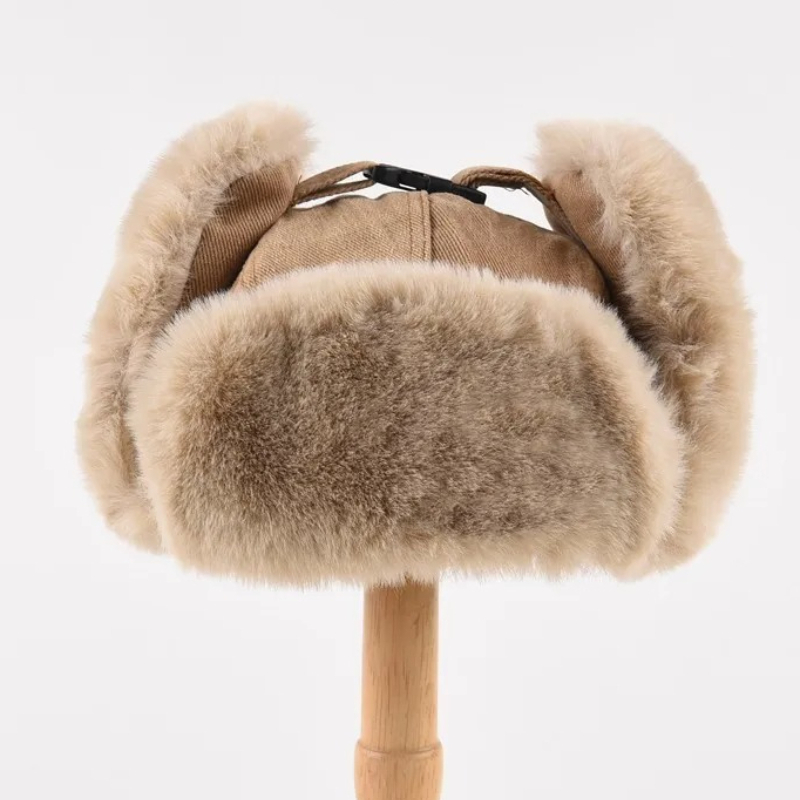 قبعات شتوية قطنية للرجال والنس - مراجعة Winter Trapper Hat وسعره