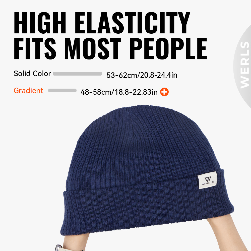 قبعة شتوية من WRELS، قبعة محبو - مراجعة Beanie Cuffed Knit وسعره