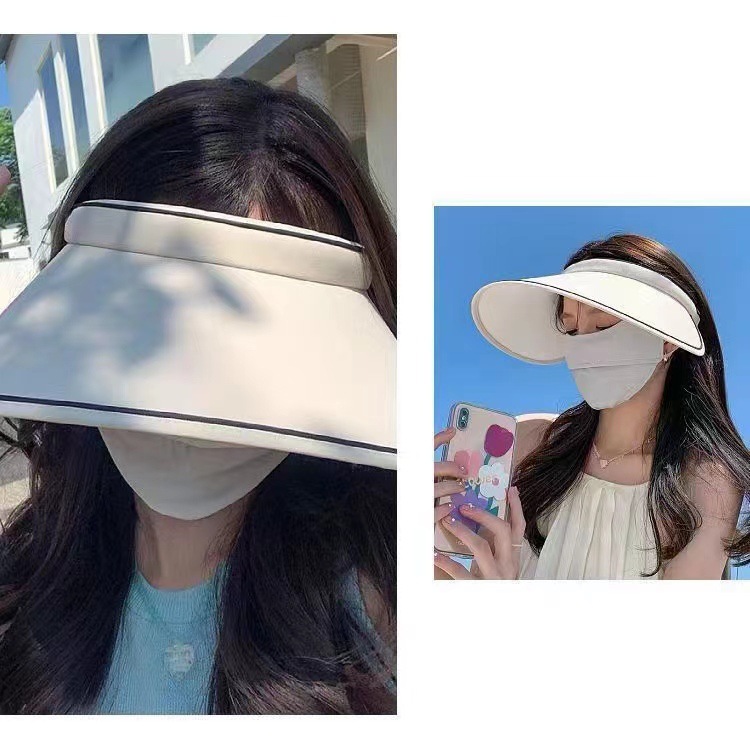 قبعة شمسية نسائية بتصميم سايلو - مراجعة Visor Sun Hat وسعره