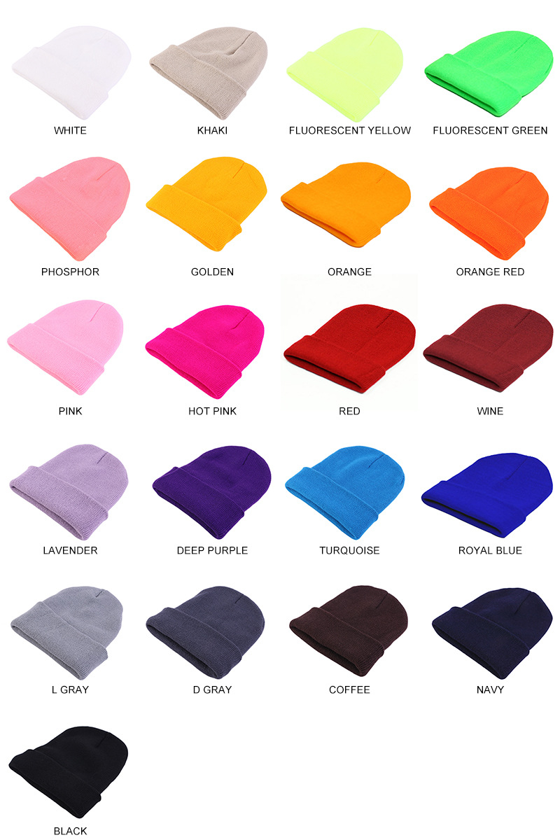 قبعة شتوية محبوكة بلون موحد أن - مراجعة Beanie Cuffed Knit وسعره