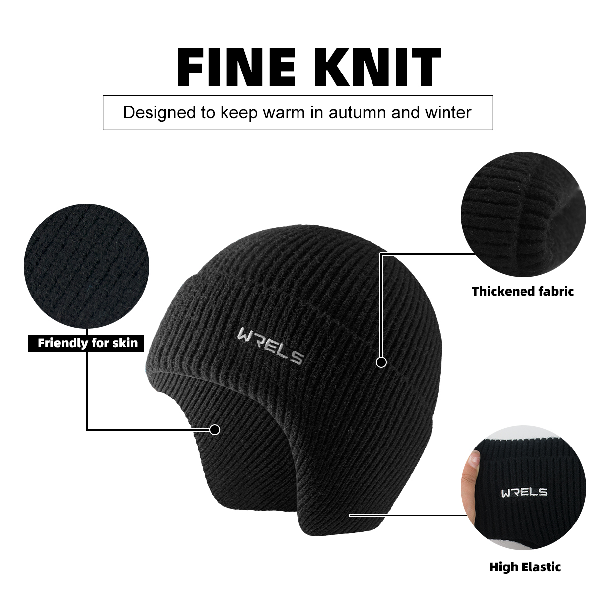 قبعة شتوية من WRELS مع بطانة خ - مراجعة Skull Cap Helmet Liner وسعره