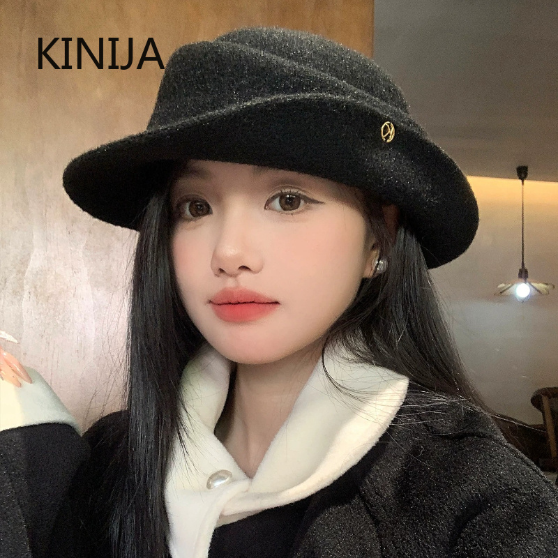 قبعة فرنسية أنيقة سوداء للنساء - مراجعة Beret French Wool وسعره