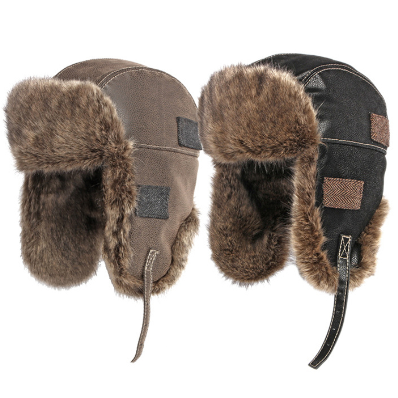 HT4098 الروسية قبعة سميكة الدا - مراجعة Winter Trapper Hat وسعره