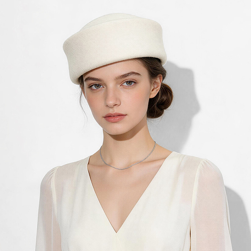 قبعة نسائية من الصوف واللباد ب - مراجعة Beret French Wool وسعره